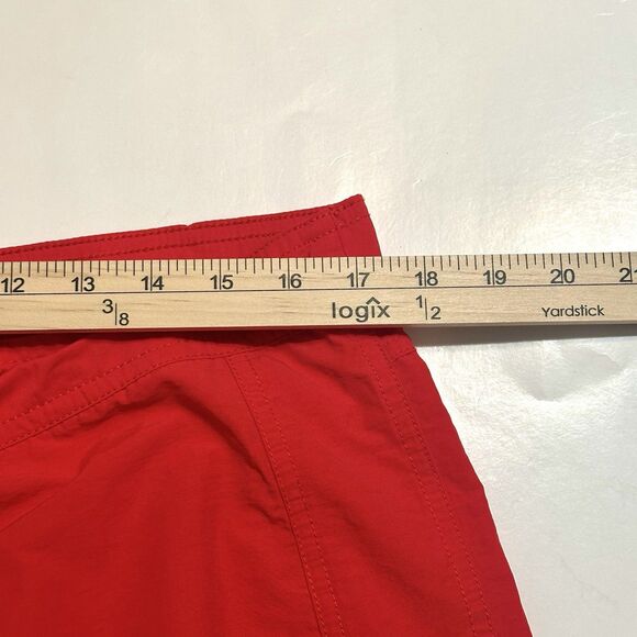 Diesel Beachwear Swim Shorts Mens Large Red 35” Waist 6” Inseam Snap Closure - Picture 3 of 11